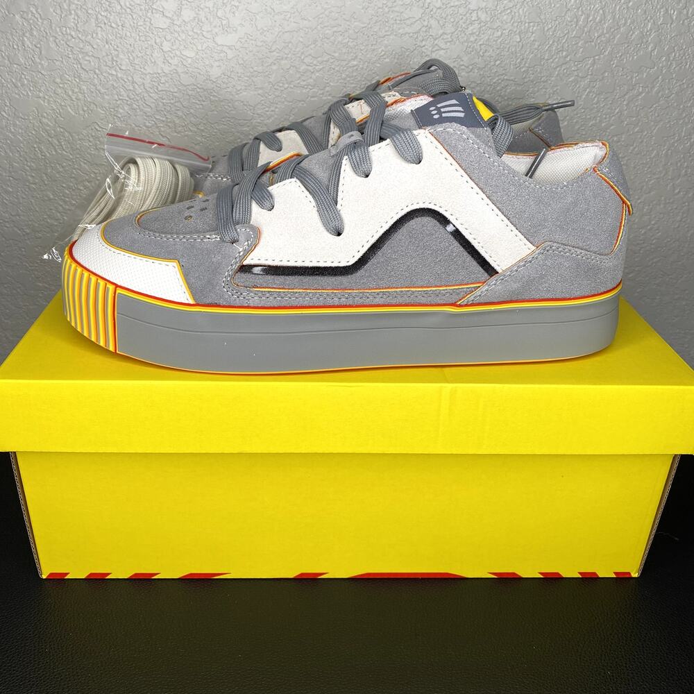MSCHF Graylag Goose Edition Gray Red Orange Yellow MSCH009-GG Size 12